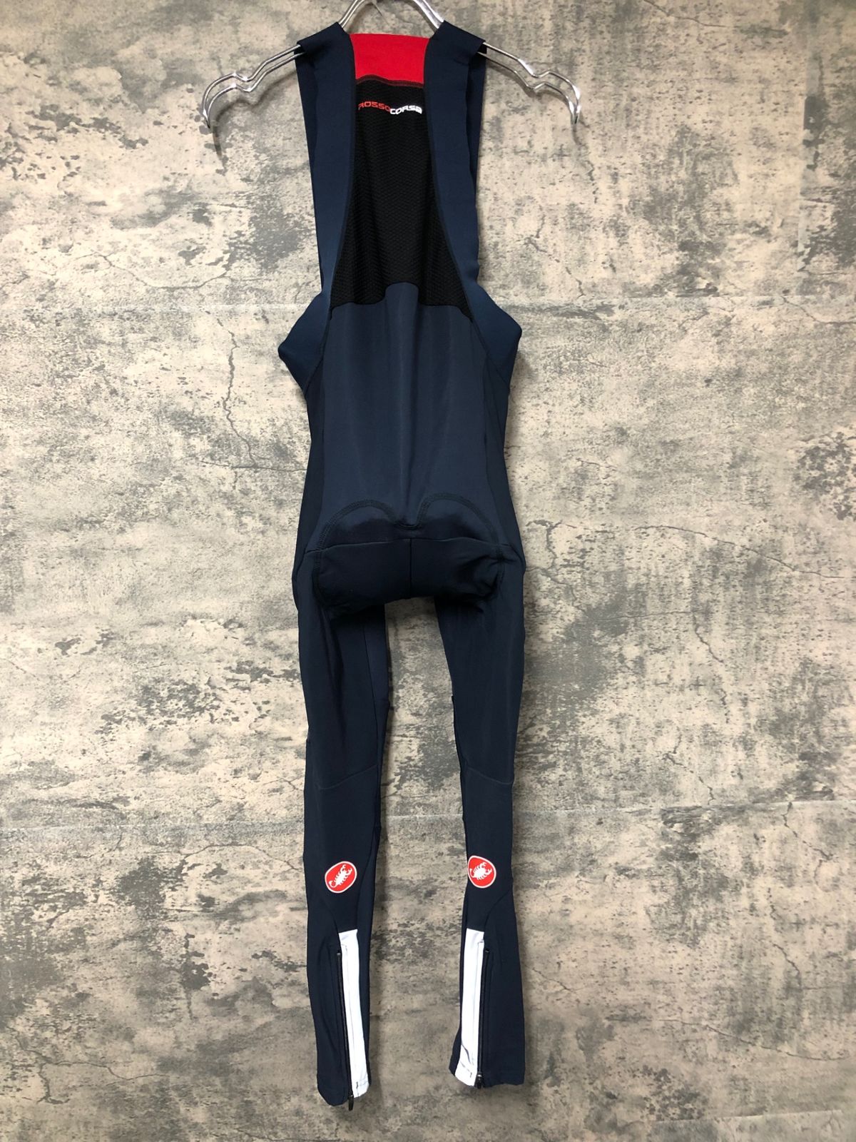 JF834 カステリ CASTELLI レーサータイツ 裏起毛 黒 M