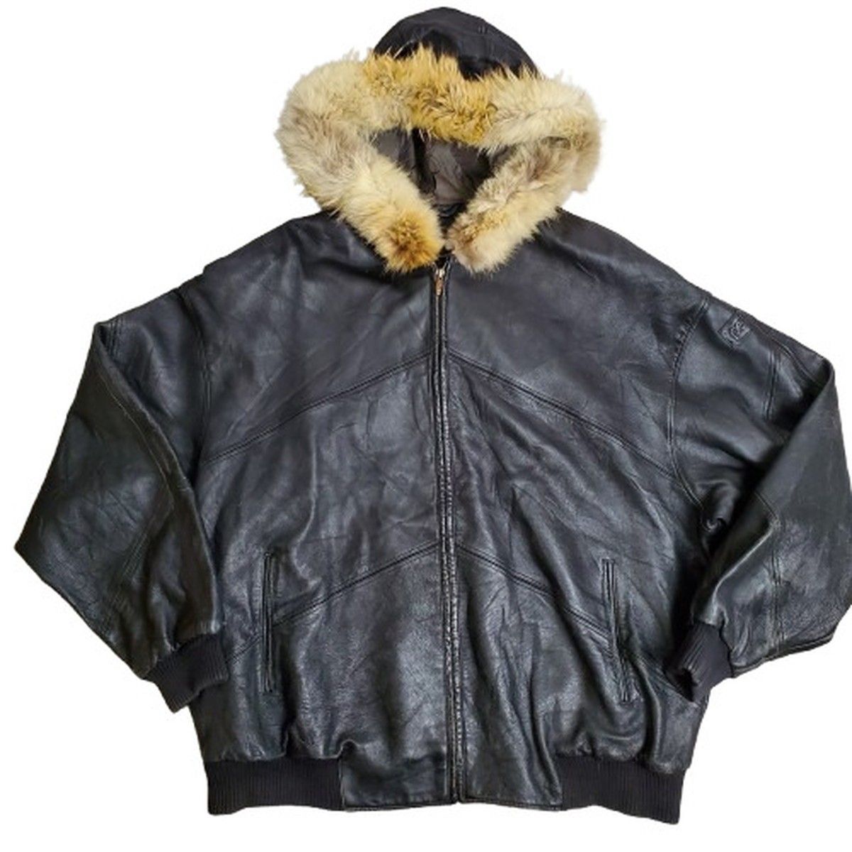 Pelle Pelle ペレペレ フードファー付 レザージャケット アウター JKT