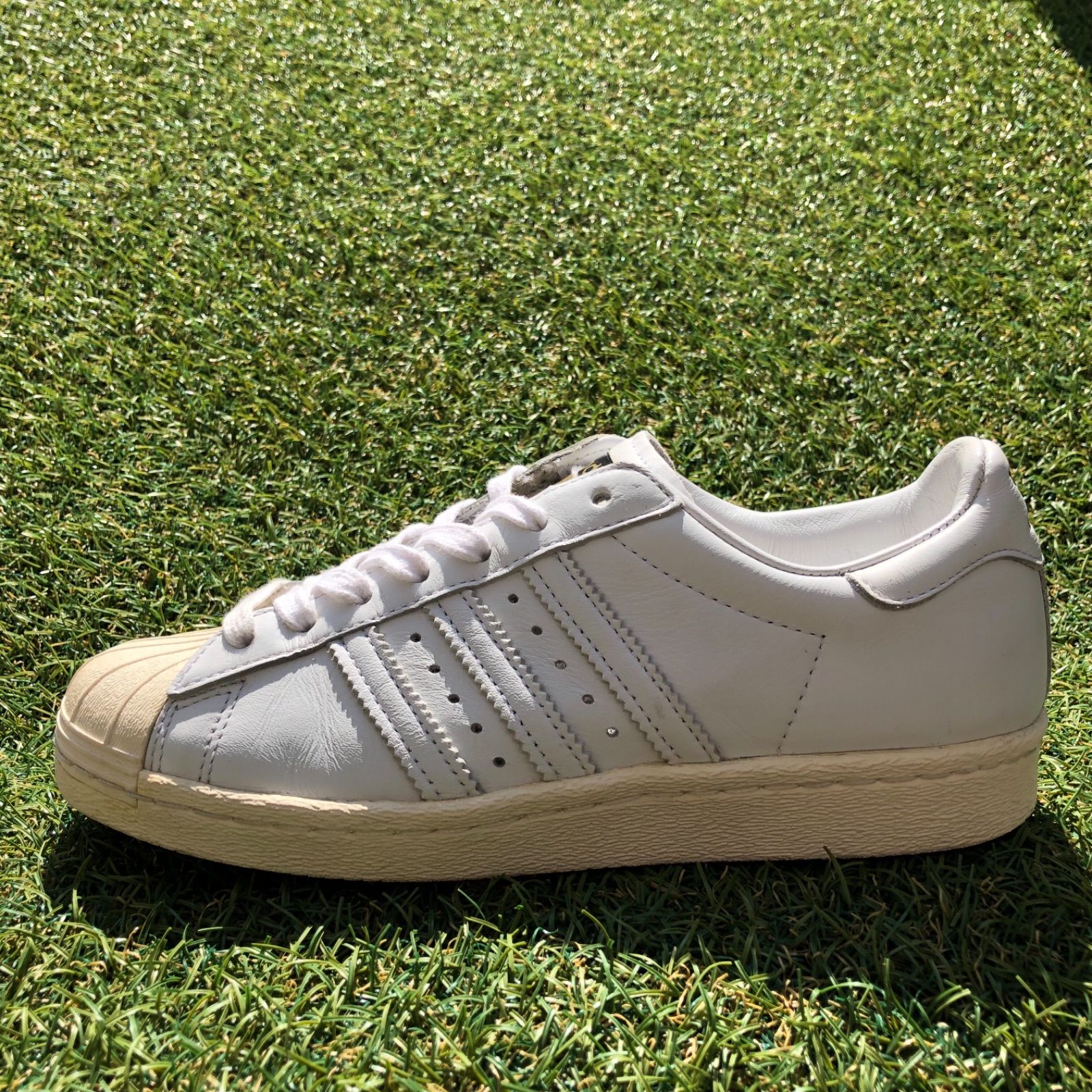 美品23adidas SS80s VIN DLXアディダススーパースターC438