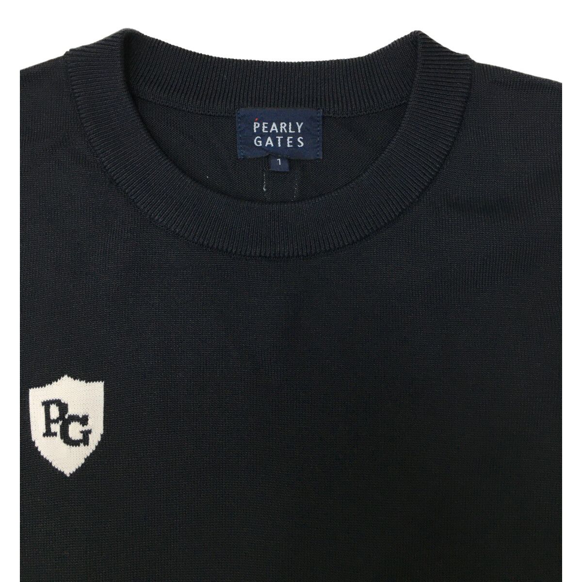 中古 レディース パーリーゲイツ PEARLY GATES セーター 1(M) 紺