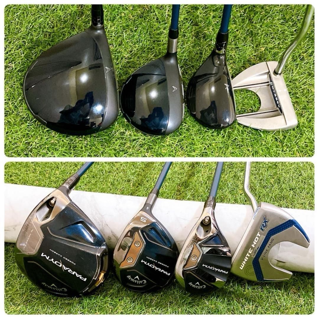 キャロウェイ パラダイム APEX メンズゴルフセット 初心者 完璧セット S キャロウェイ パラダイム APEX メンズゴルフセット 初心者 完璧セット