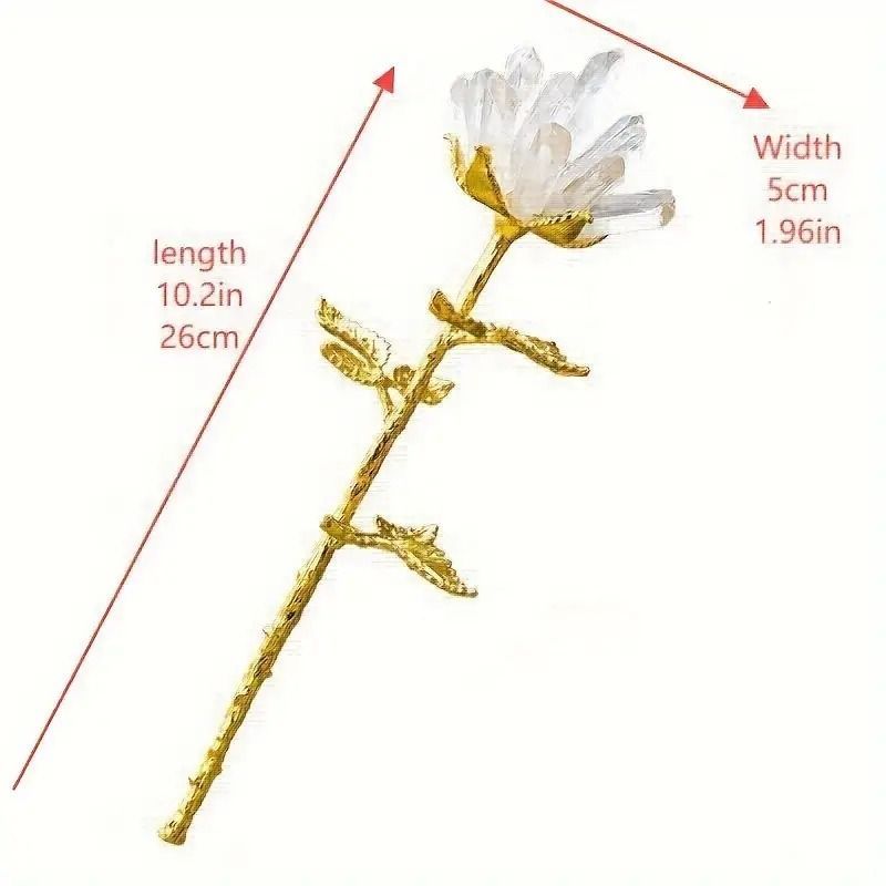 天然石 ホワイトクォーツ 造花 花 ストーン 石 パワーストーン 開運 運気アップ 厄除け 縁起物 幸運 財運 金運 安産祈願 無病息災 インテリア お洒落 YUZUMIYA_COM