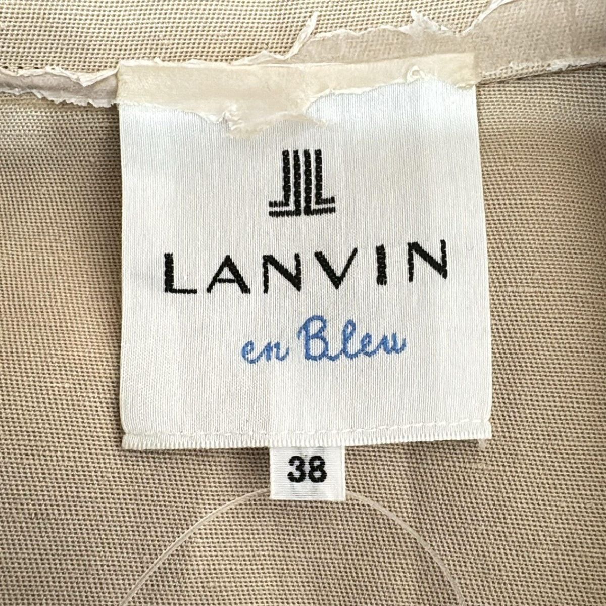 LANVIN en Bleu(ランバンオンブルー) ワンピース サイズ38 M LANVIN en Bleu(ランバンオンブルー) ワンピース サイズ38 M