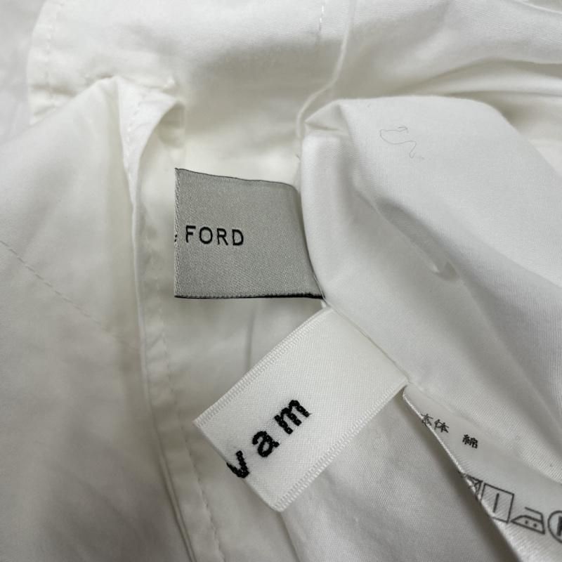 BED J.W. FORD × sulvam カットオフ オープンカラーシャツ BED J.W. FORD × sulvam カットオフ オープンカラーシャツ