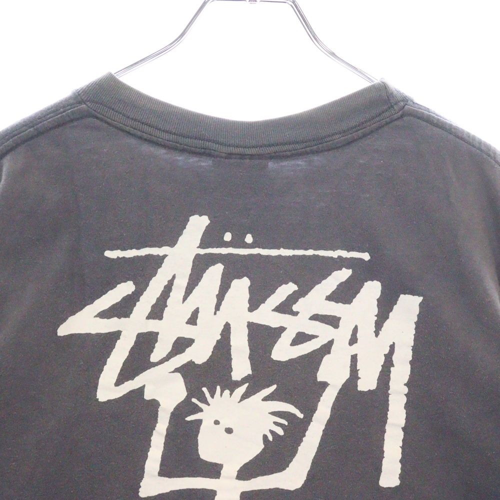 STUSSY (ステューシー) 80s OLD STUSSY シャドーマン プリント Tシャツ