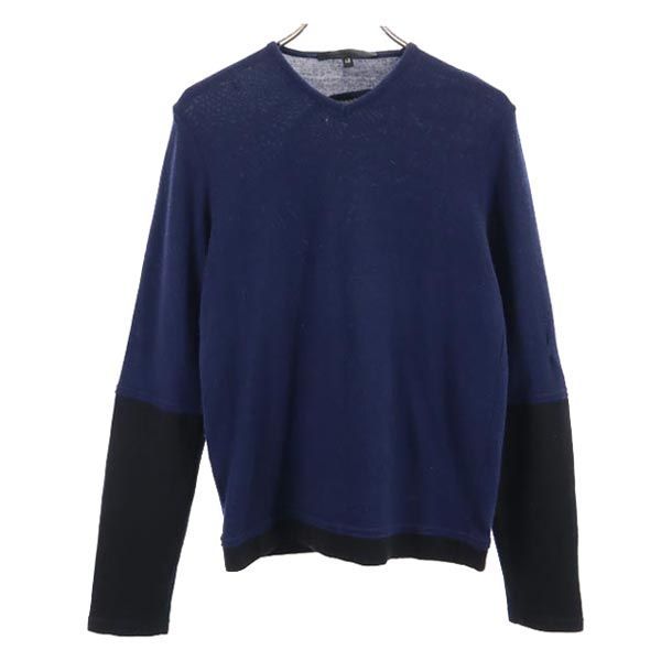 アレッサンドロデラクア ニット 48 ネイビー系 ALESSANDRO DELL ACQUA 