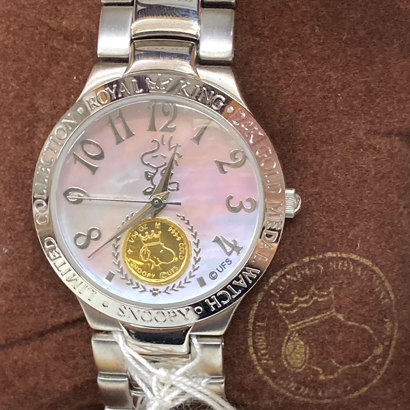 t) SNOOPY スヌーピー 24K GOLD MEDAL 純金メダル Limited
