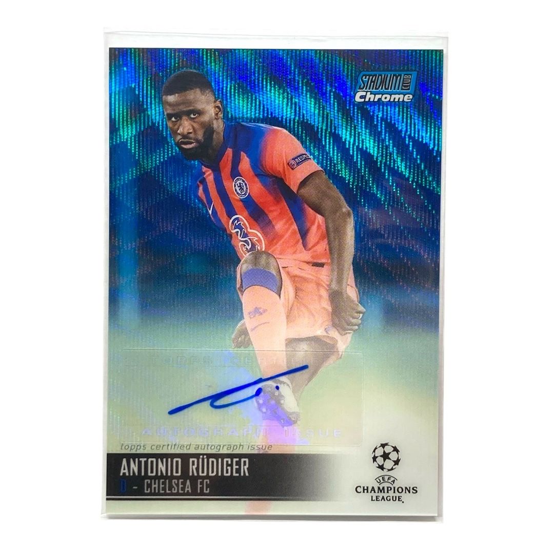TOPPS サッカーカード STADIUM CLUB CHROME ANTONIO RUDIGER CHELSEA 09|75 CA-AR IT2