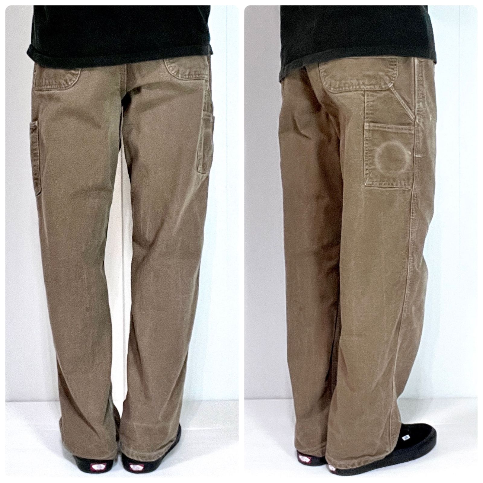 レアカラー Carhartt カーハート ダックペインターパンツ W35 L30 DKB 