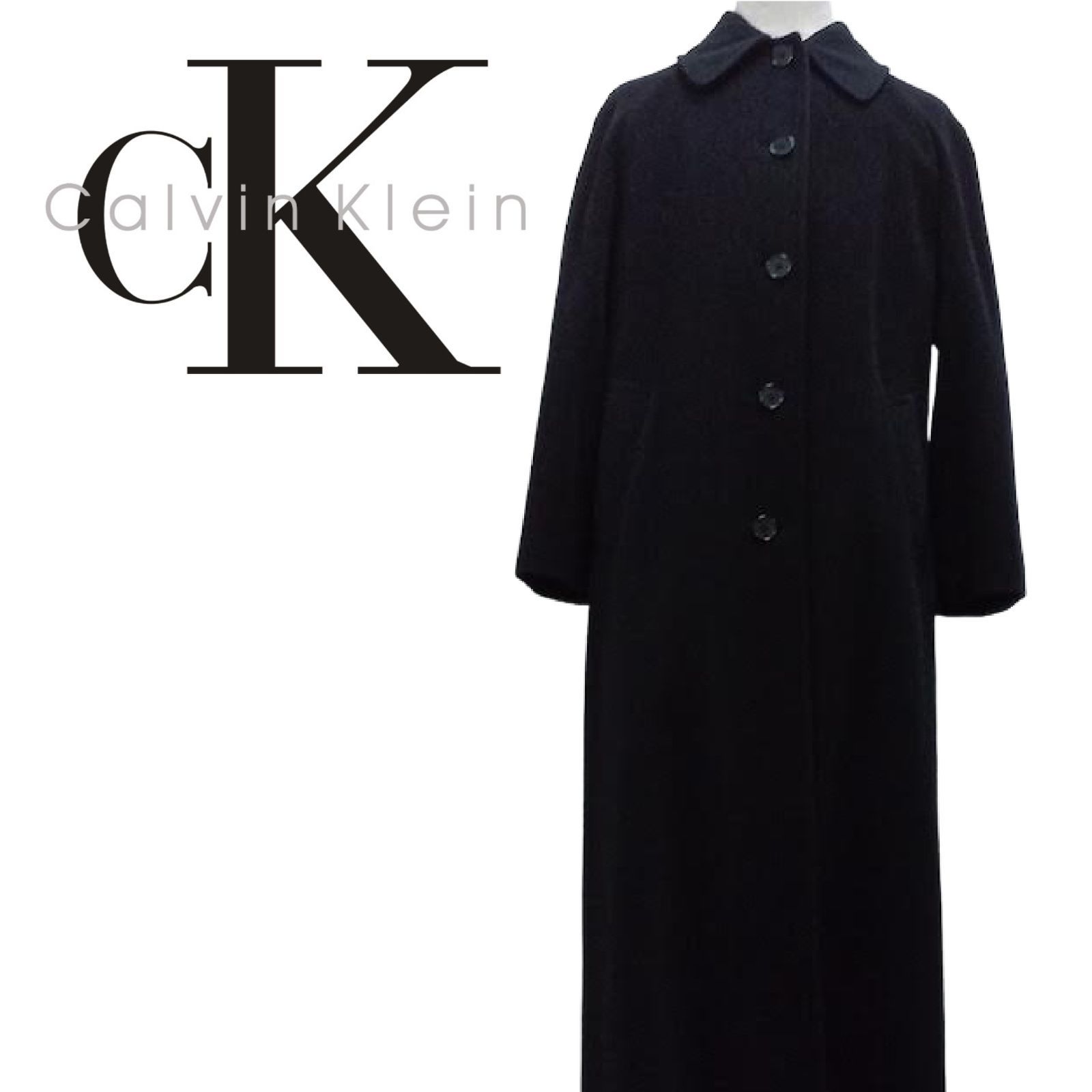 【美品】Calvin Klein  382-5 CCO YP　ロングコート