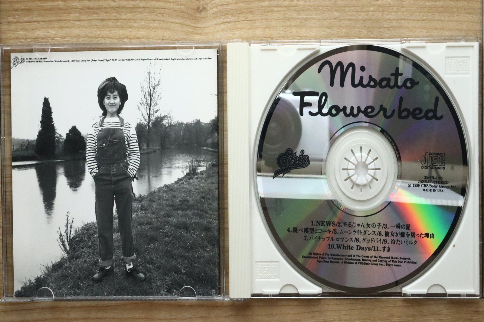 国内盤CD☆渡辺美里/MISATO WATANABE□ Flower bed 【33・8H・5100