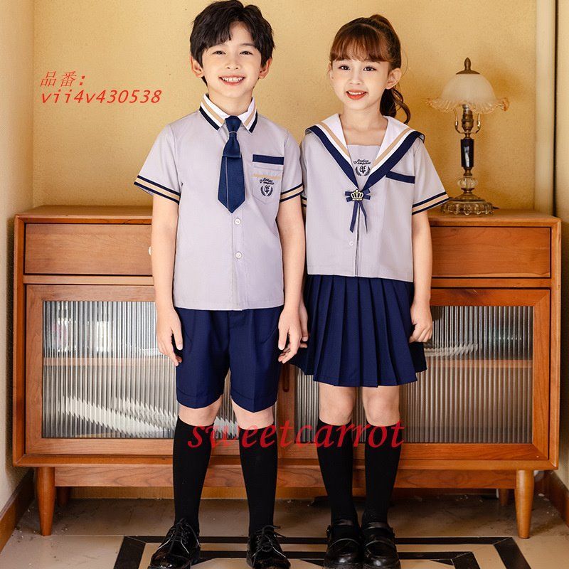 キッズ 制服 子供服 夏服 おしゃれ 発表会 男の子 女の子 スーツ 通学着 幼稚園 学院風 セットアップ 卒業式 入学式 フォーマル 子供 半袖 vii4v430538