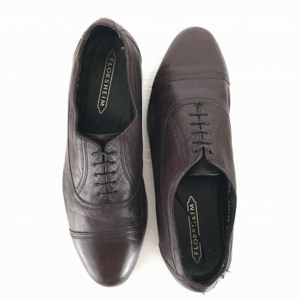80s-90s?/Vintage/USA名門☆フローシャイム/FLORSHEIM☆本革