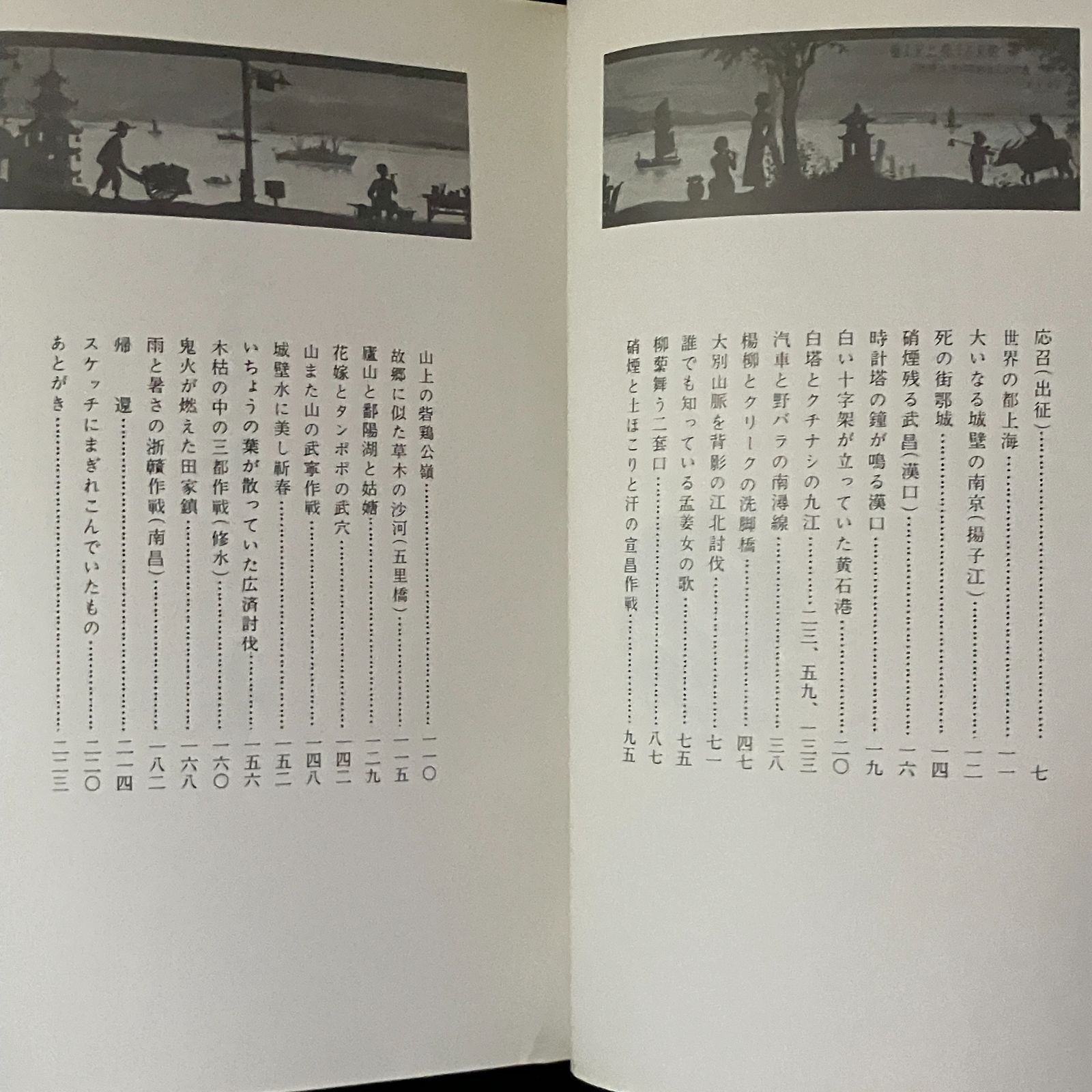 従軍手帳の青春 紙きれに描いた長江流域の戦塵スケッチ 玉井厚 著 223p 