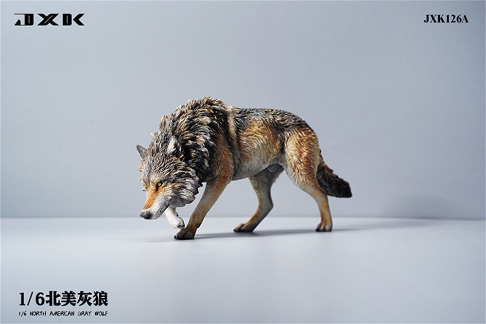 JXK 1/6 サイズ コヨーテ オオカミ 狼 おもちゃ 模型 フィギュア