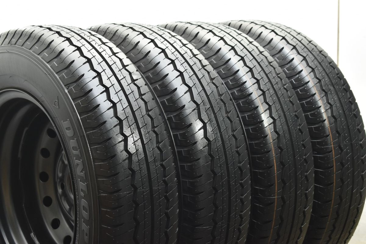 最新アイテムを多数掲載！ 新車外し トヨタ タウンエース バン 純正 14in 5J 50 PCD114.3 ダンロップ SP LT30A 165|80R14 LT 2025年製 イボ ライン付