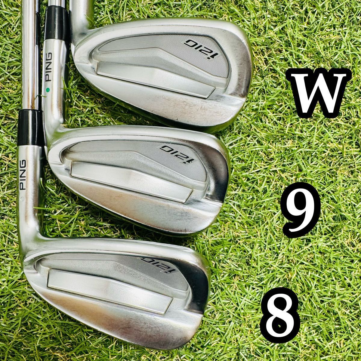 良品⭐️PING i210アイアン 6本セット modus 105 S 良品】ピン i210 緑