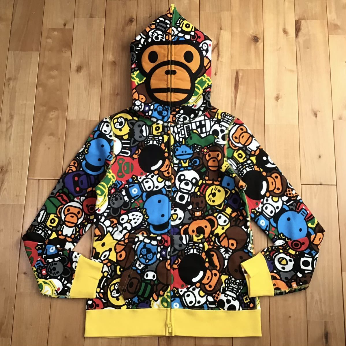 A BATHING APE ジップパーカー レディースxs - トップス