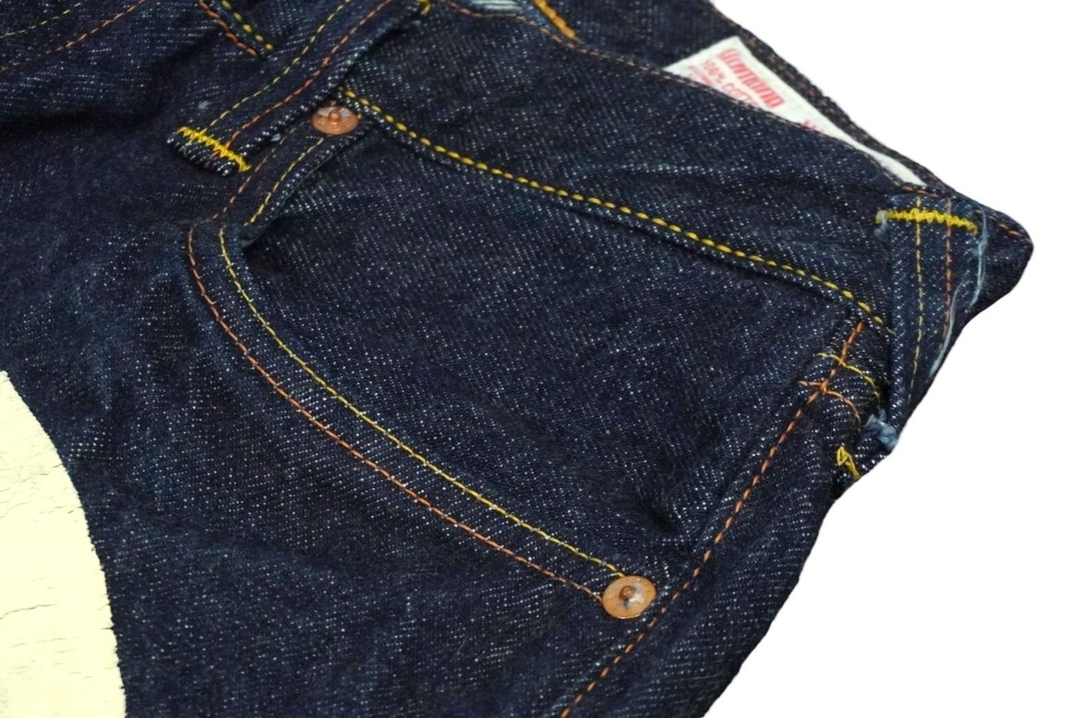 EVISU JEANS エヴィス ジーンズ デニムパンツ サイズ36×32 コットン