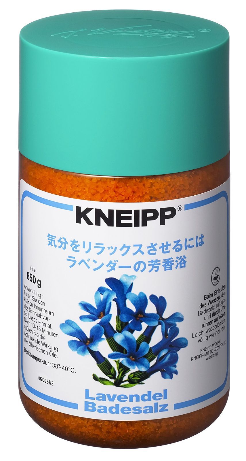 新品 クナイプ バスソルト ラベンダーの香り 850g