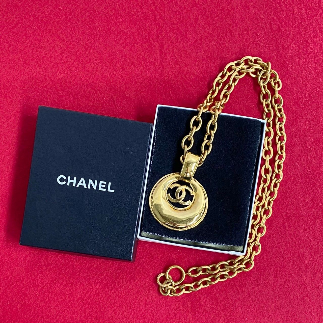 極 美品 箱付き CHANEL シャネル 93P 刻印 ココマーク GP