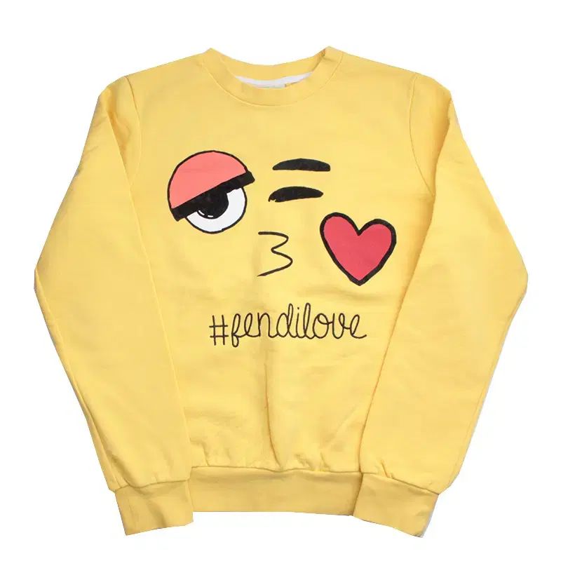 FENDI フェンディ キッズ 黄色 フェンディラブ スウェットシャツ 10 税金