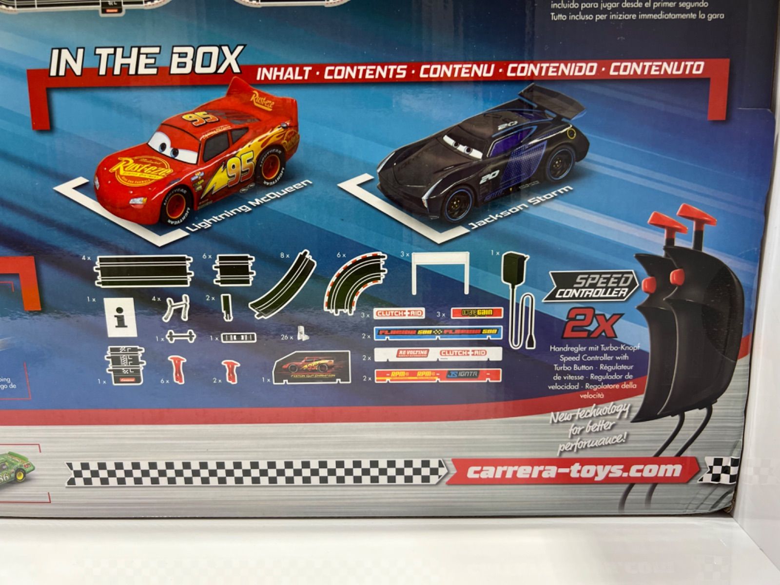 Carrera Go!!!】SPEED CHALLENGE! スロットカー(マックィーン