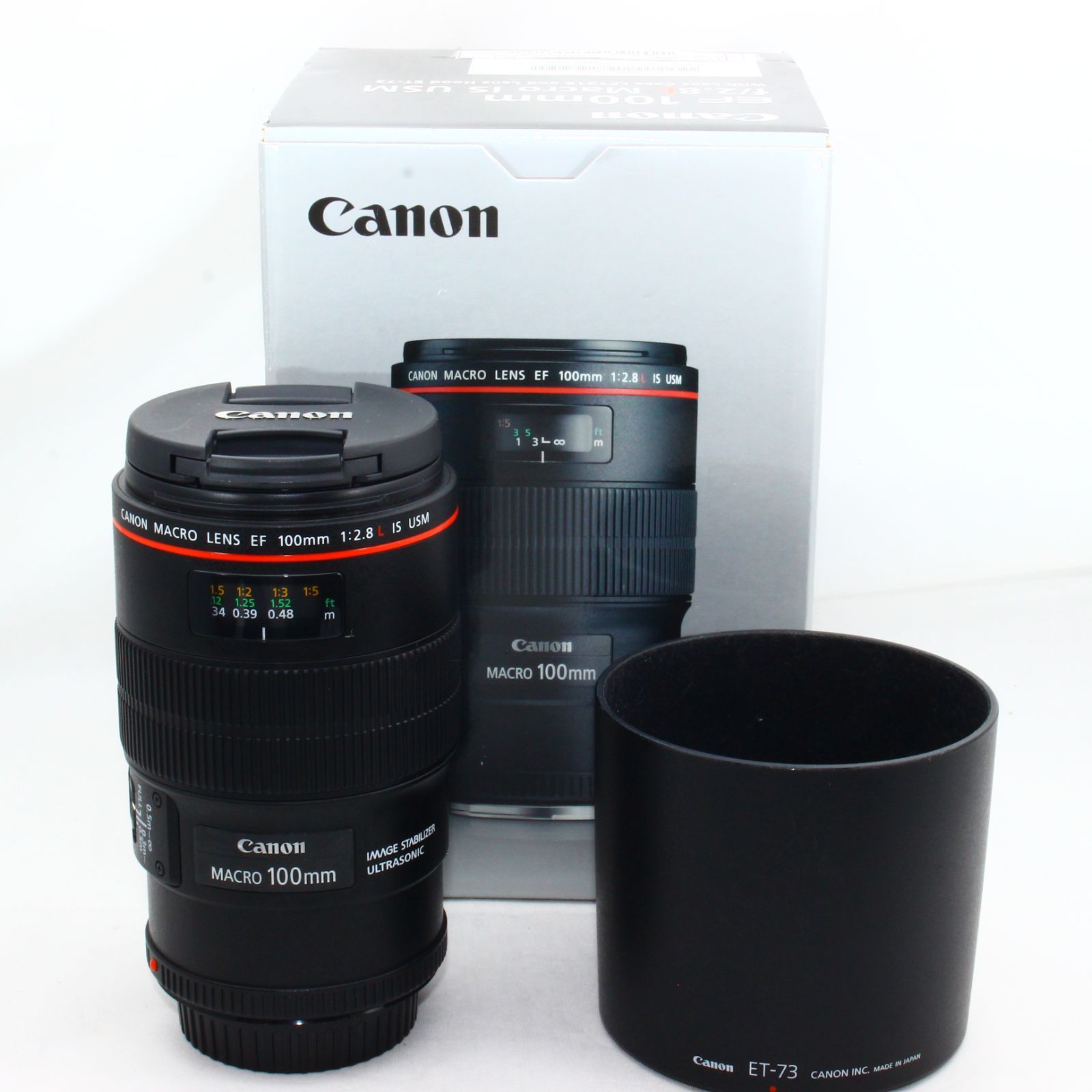 Canon EF100mm F2.8L マクロ IS USM 単焦点マクロレンズ 【公式通販】