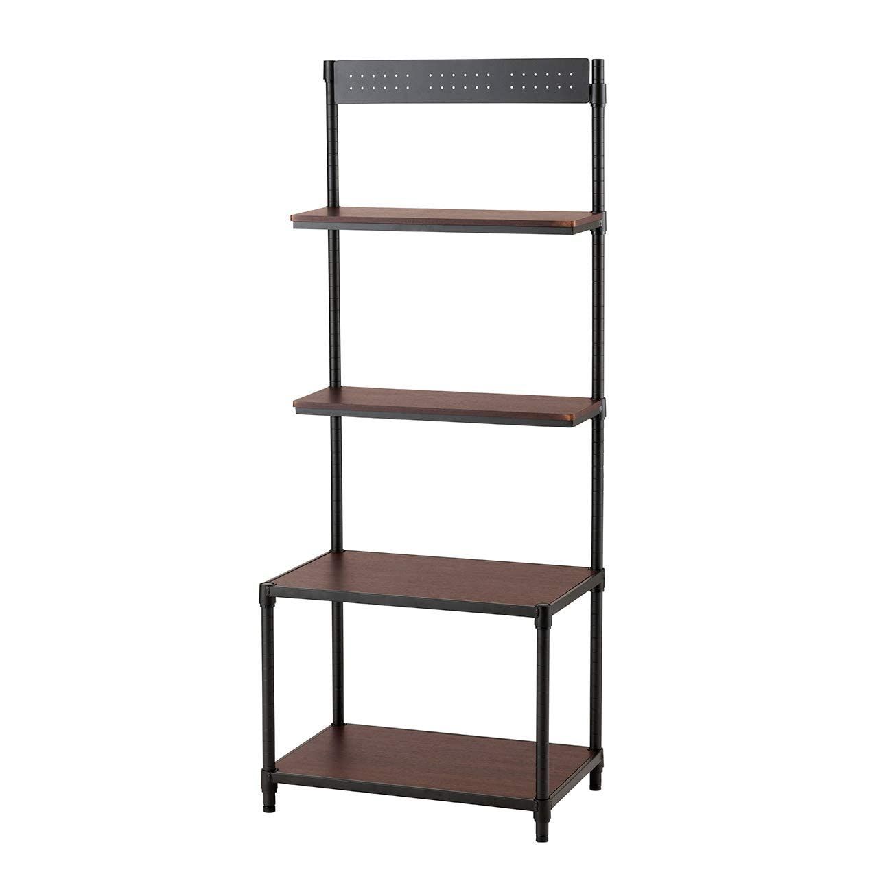 ドウシシャ ルミナス互換 5段 幅60 スリムスチールラック 棚 収納 黒 ブラ Amazon｜ドウシシャ ルミナス互換 5段 幅60 スリムスチールラック 棚