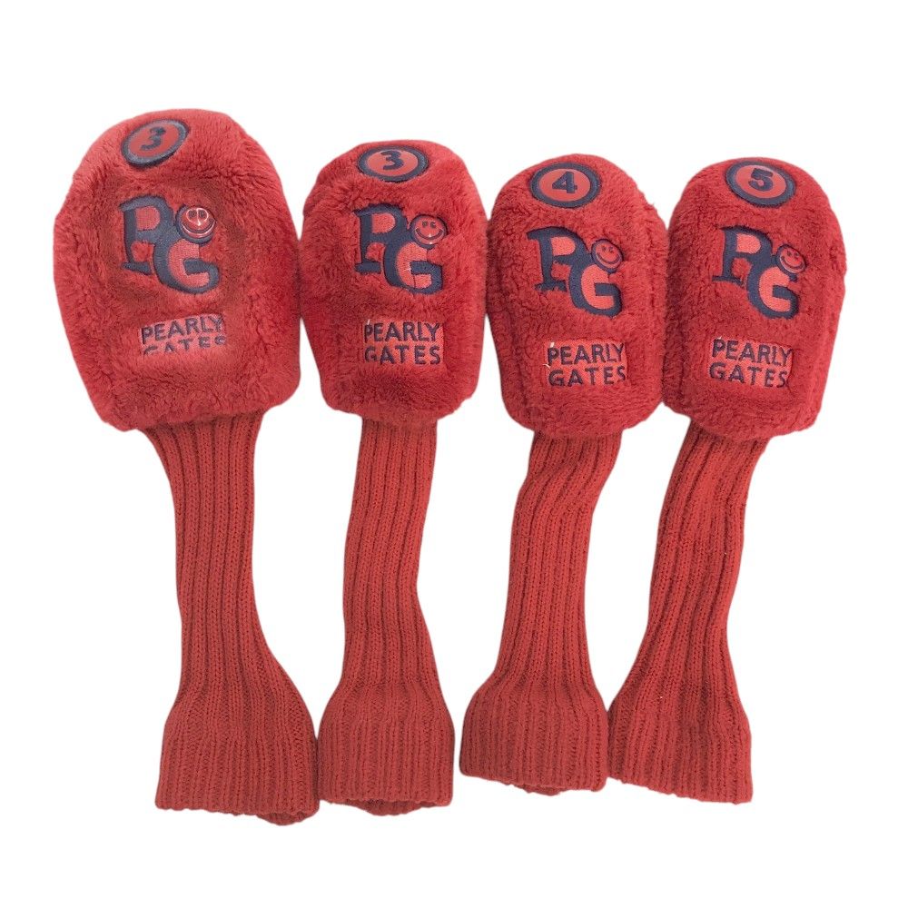 PEARLY GATES パーリーゲイツ ヘッドカバー 4点セット ニコちゃん