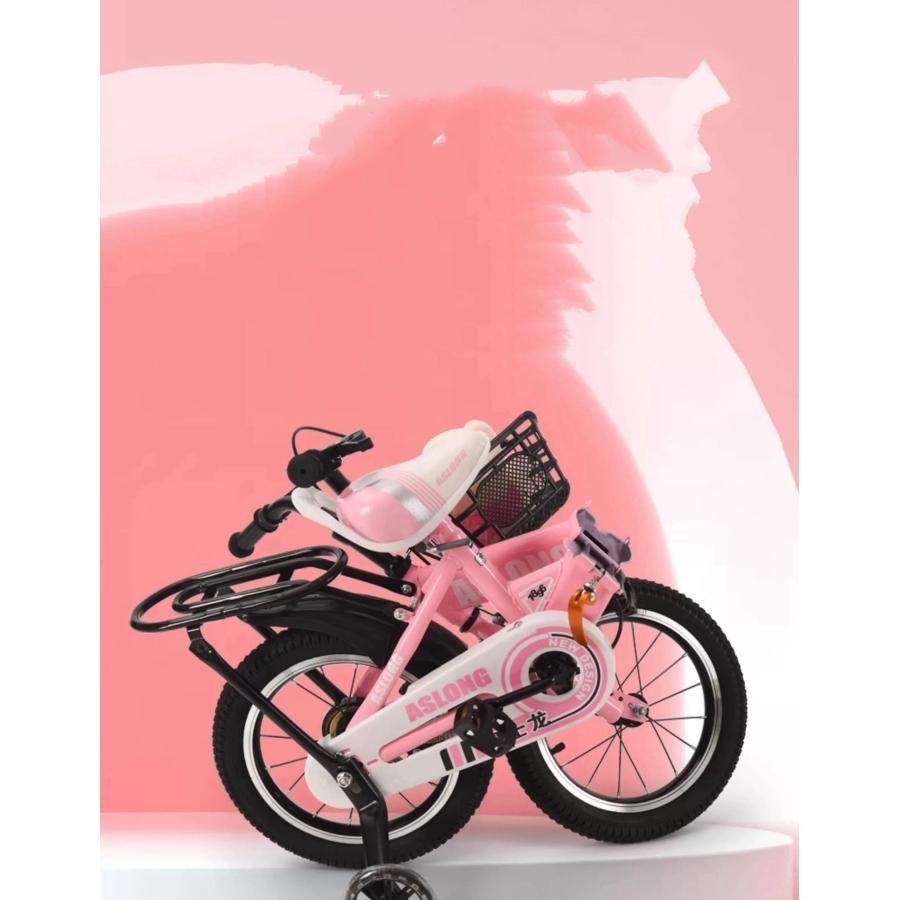 子供用自転車 折り畳み 折りたたみ コンパクト 12￥/14￥/16インチ 補助輪 幼児用 泥除け付き 男の子 女の子 3歳 4歳 5歳 HZDMJ 子供用自転車 折り畳み可能 16インチ 補助輪付き カゴ付き 高さ調節