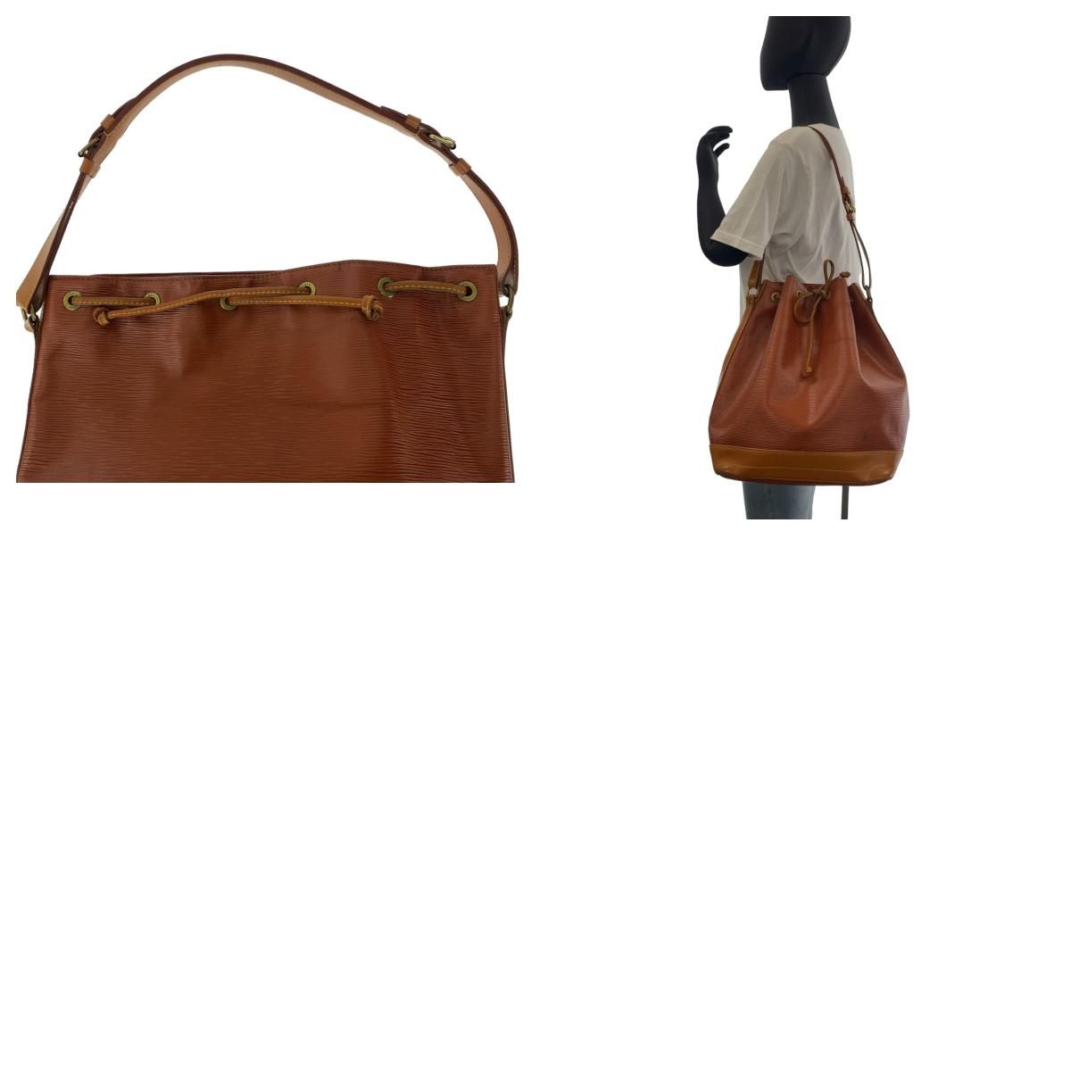 LOUIS VUITTON ルイヴィトン エピ ノエ ケニアブラウン ゴールド金具 レザー M44003 ショルダーバッグ 巾着バッグ レディース 407426 【中古】 LOUIS VUITTON ルイヴィトン エピ ノエ ケニアブラウン ゴールド金具