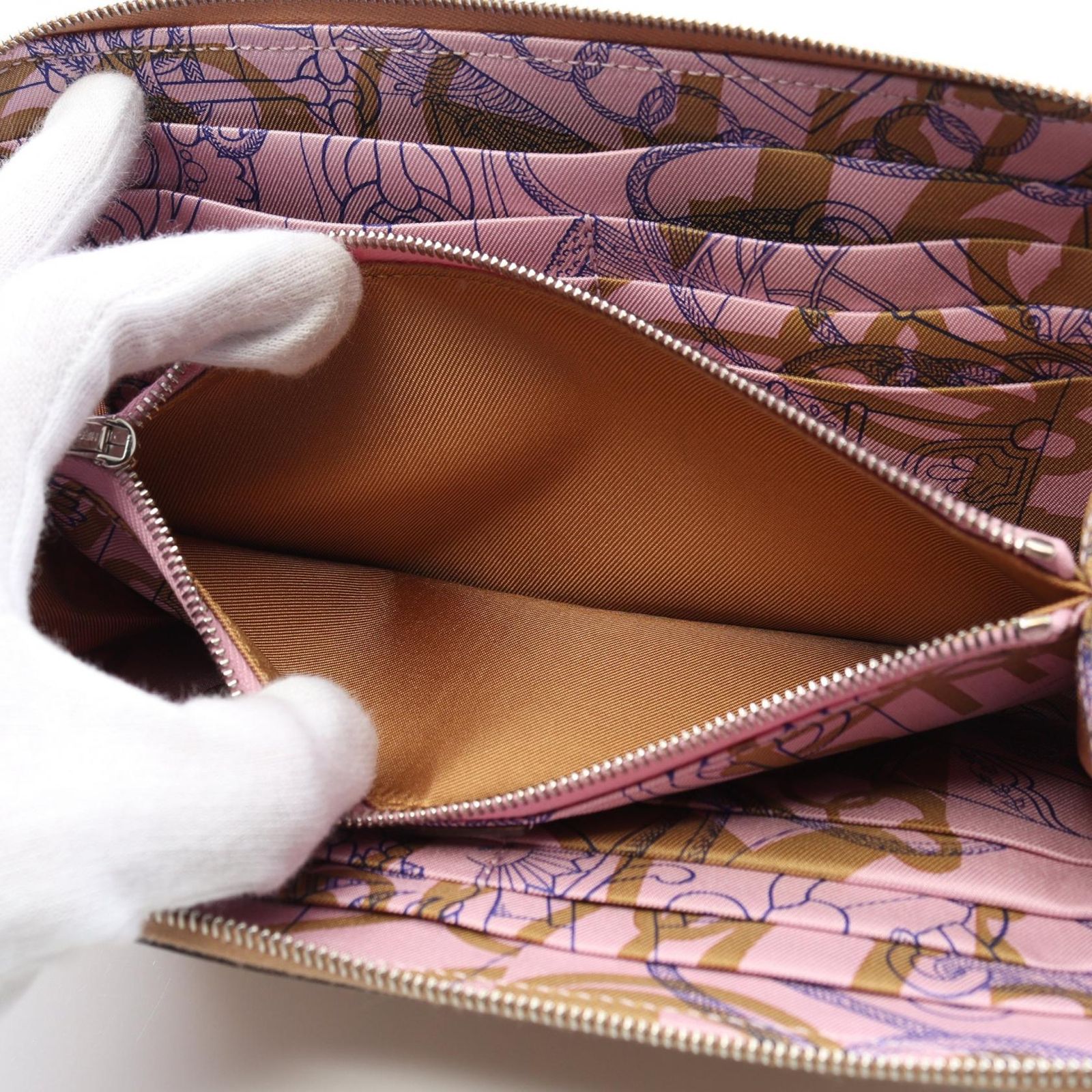 HERMES ラウンド長財布
