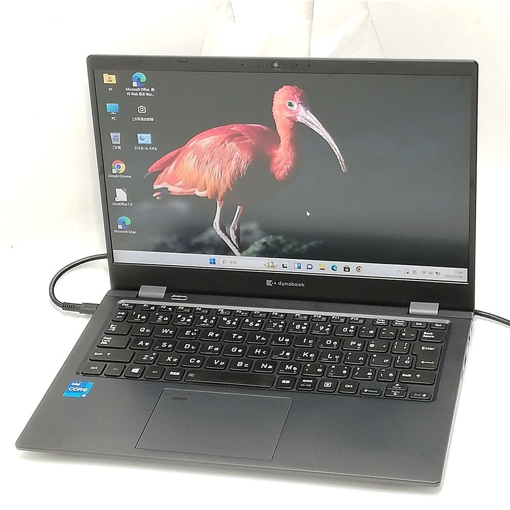 美品 東芝 ノートパソコン G83/HS 第11世代 Core i5 16GB