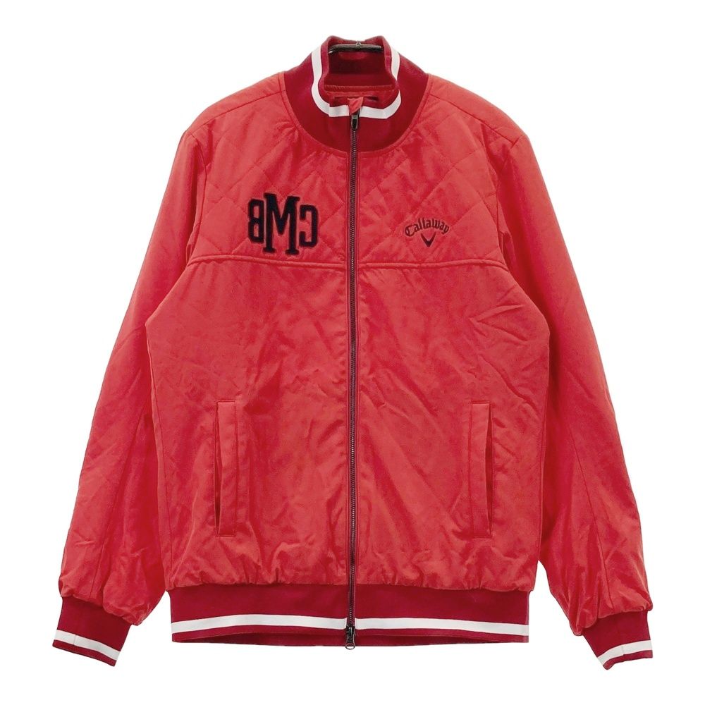 サイズ M CALLAWAY キャロウェイ 中綿ジャケット オレンジ系 240101511080 ゴルフウェア メンズ ストスト