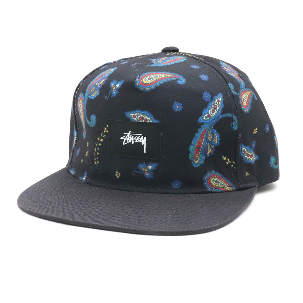 Stussy ペイズリー柄キャップ STUSSY ペイズリー柄キャップ Sサイズ - メルカリ