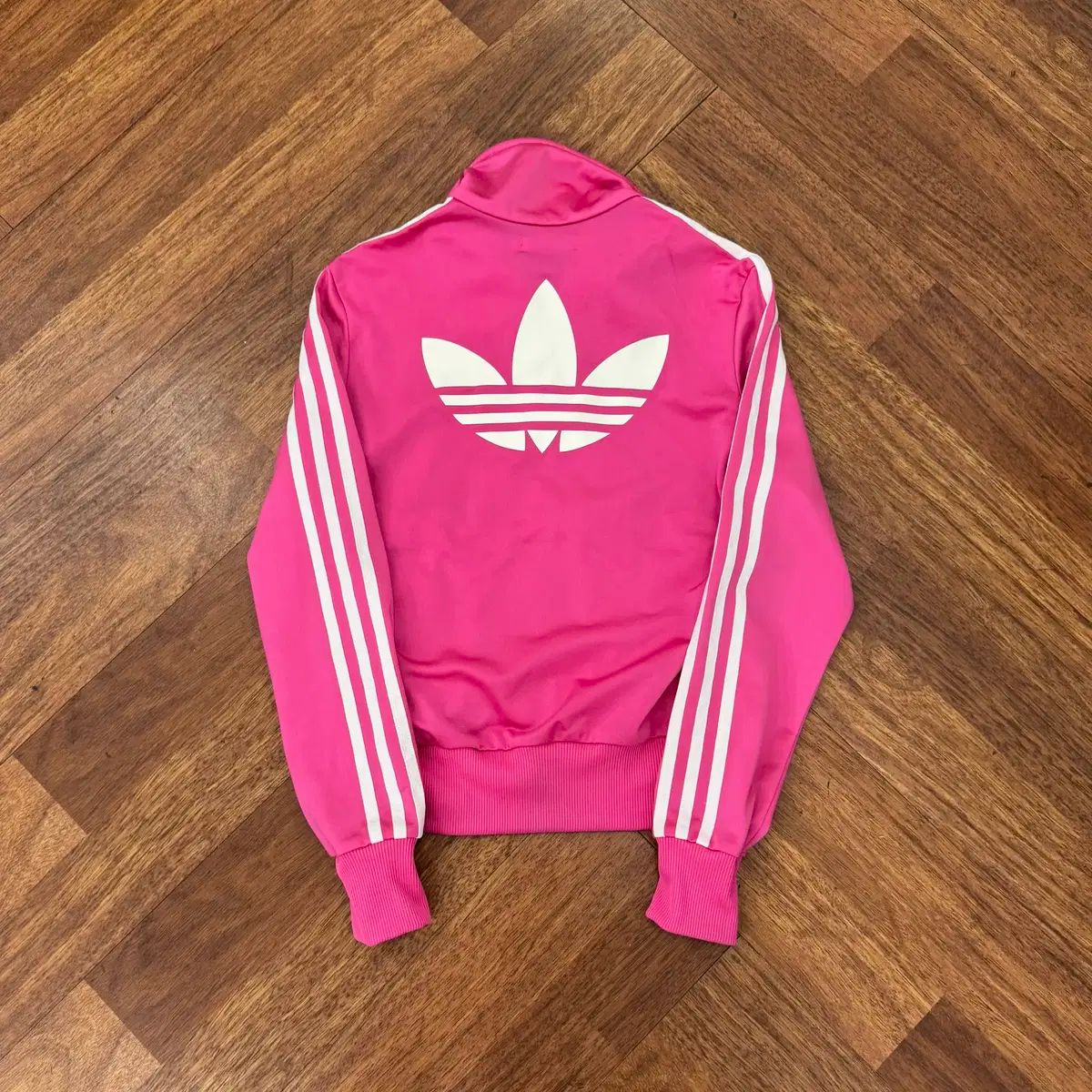 レディース 85 adidas アディダス ホットピンク トラックトップス ジャージ