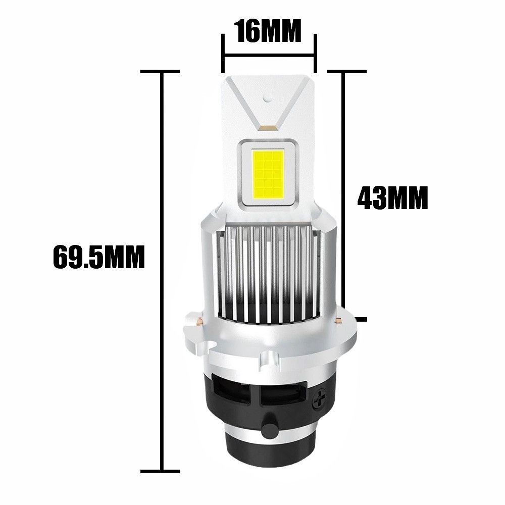ポン付け D2S/D2R led ヘッドライト 20,000LM 爆光 ledバルブ