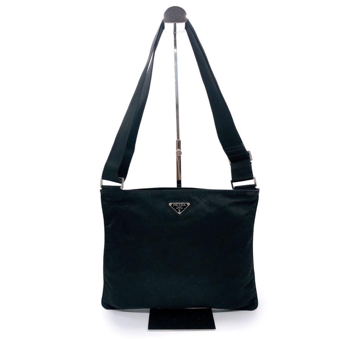 PRADA ブラック ショルダーバッグ サコッシュ プラダ 118 サコッシュ ショルダーバッグ コンパクト 人気 定番