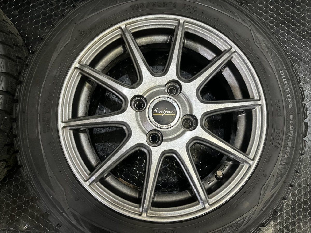 DUNLOP WINTER MAXX WM01 165/65R14】スタッドレス【Euro Speed 14