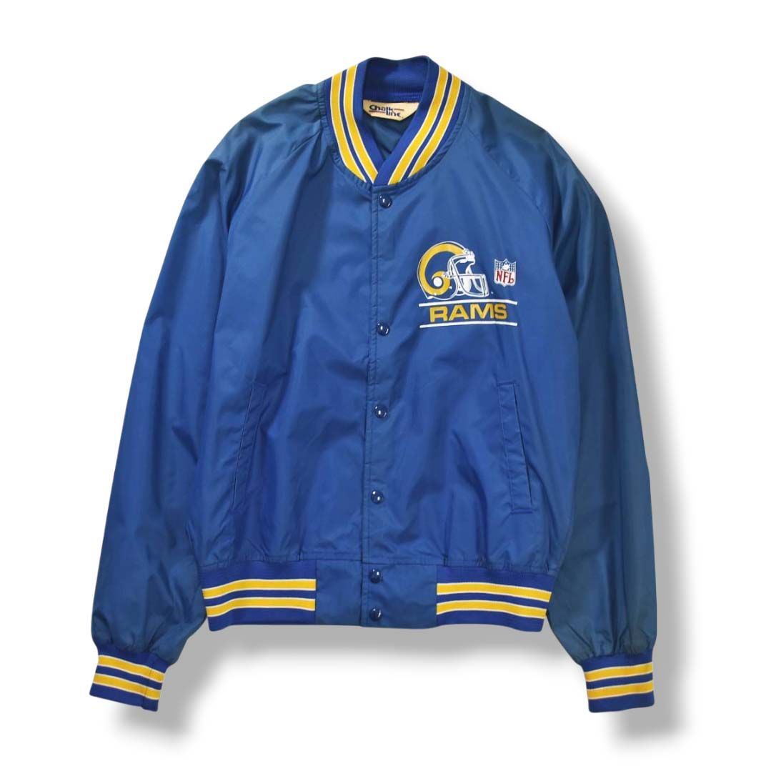 chalk line 80s USA ナイロンジャケット スタジャン 古着 90年代 Chalk