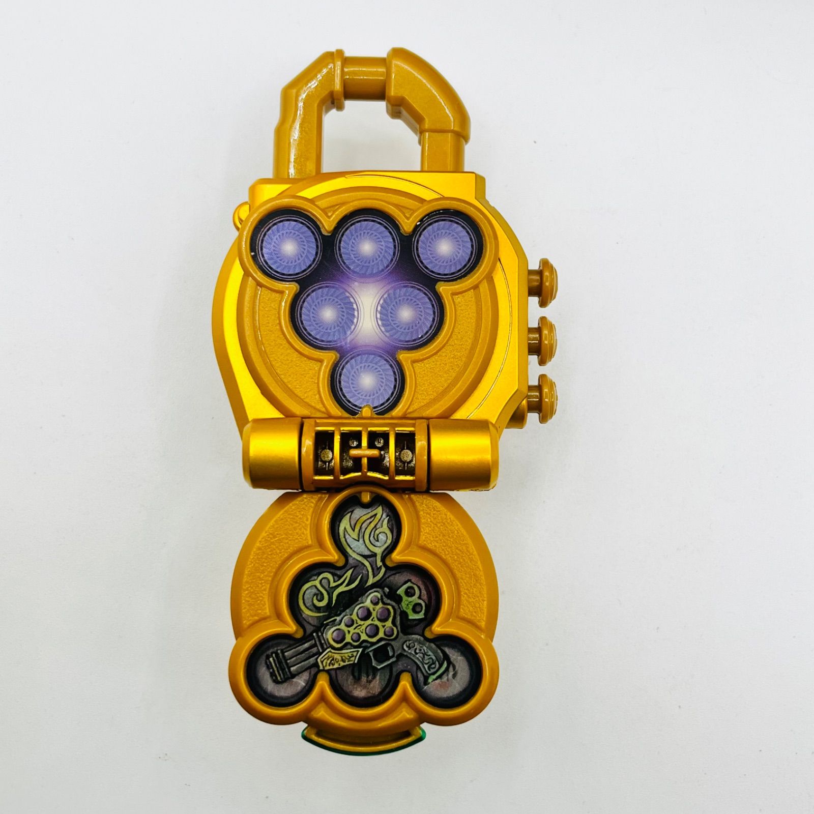 BANDAI - 「仮面ライダー鎧武」 輝け!!金色のロックシードキャンペーン 当選品 希少品》 金色のサウンドロックシードセット 《輝け!!金色の