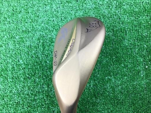 中古】 キャスコ Dolphin Wedge DW-123 Gold 58° ウェッジ WG