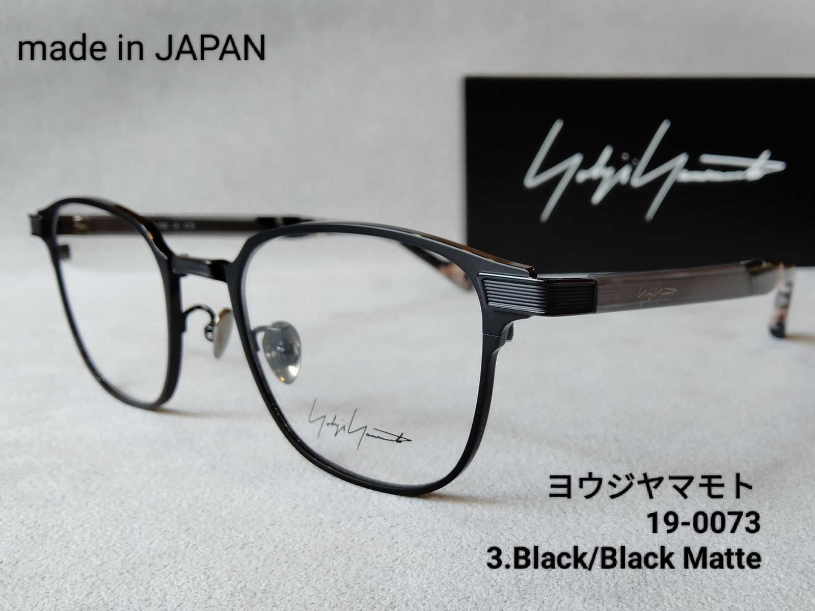Yohji Yamamoto 19-0073-3 メガネフレーム 日本製