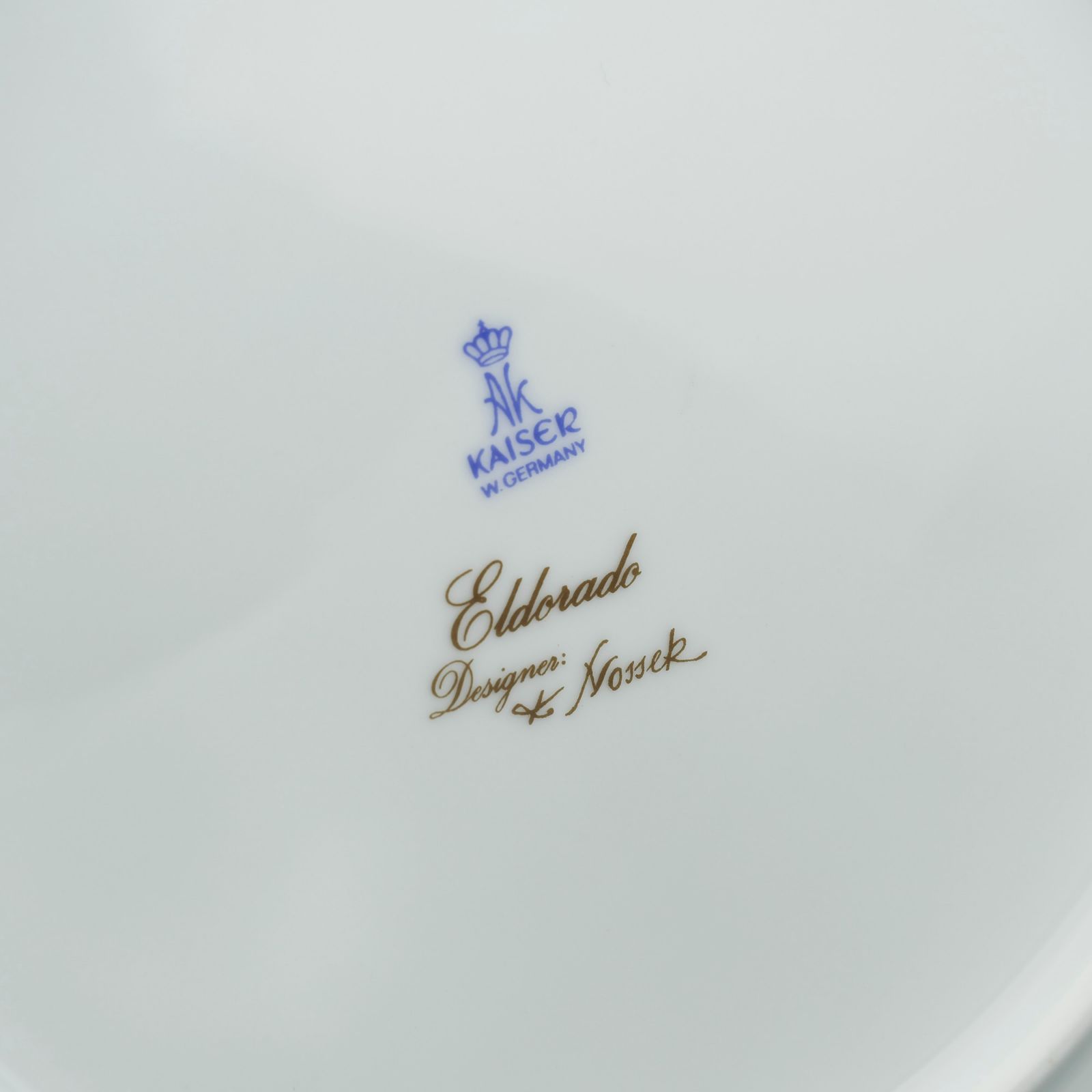 カイザー Eldorado 孔雀柄 飾り皿 ヴィンテージ 1960年代 - モノ道楽