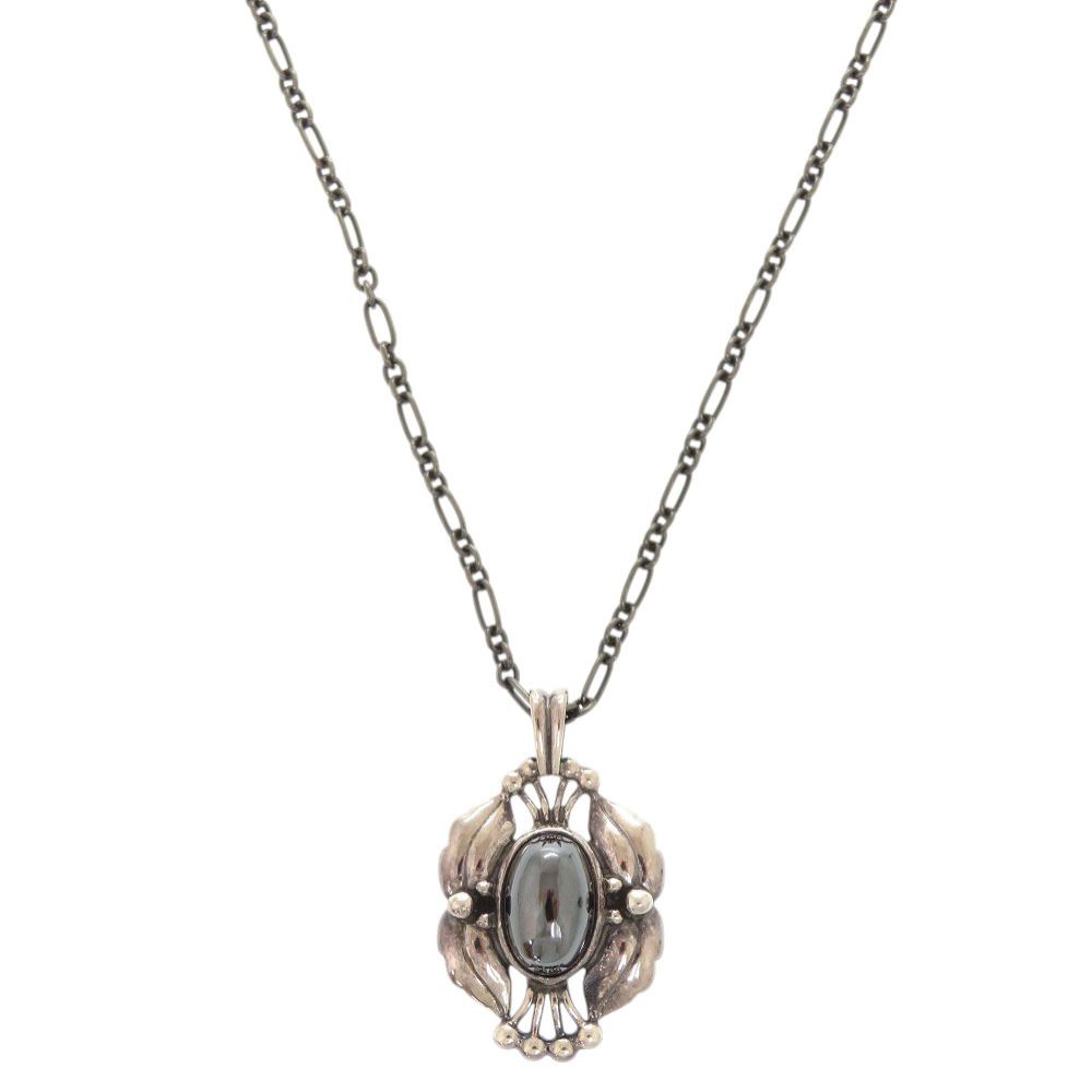 ジョージジェンセン ヘリテージ 2000 イヤー ペンダント シルバー925 ネックレス 0955 Georg Jense