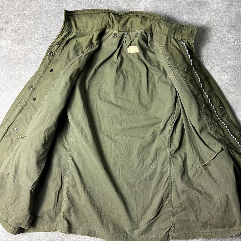 60s 70s US ARMY 米軍実物 M-65 フィールド ジャケット S-L 2nd