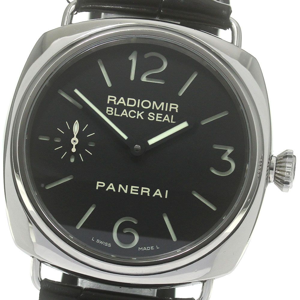 パネライ PANERAI PAM00183 ラジオミール ブラックシール スモールセコンド 手巻き メンズ_862787