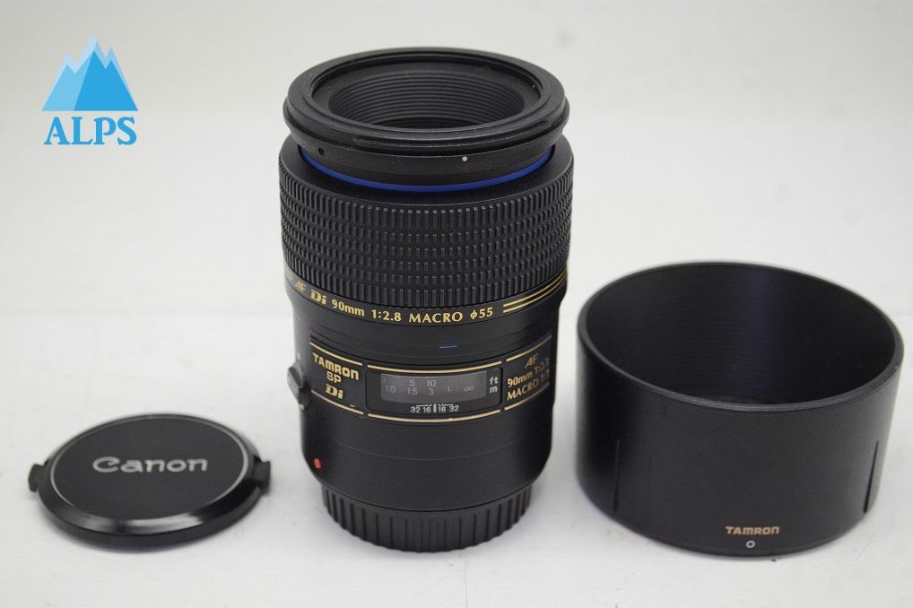 訳アリ】TAMRON 90mm F/2.8 マクロ レンズ保護カバー付き！ レンズ(単
