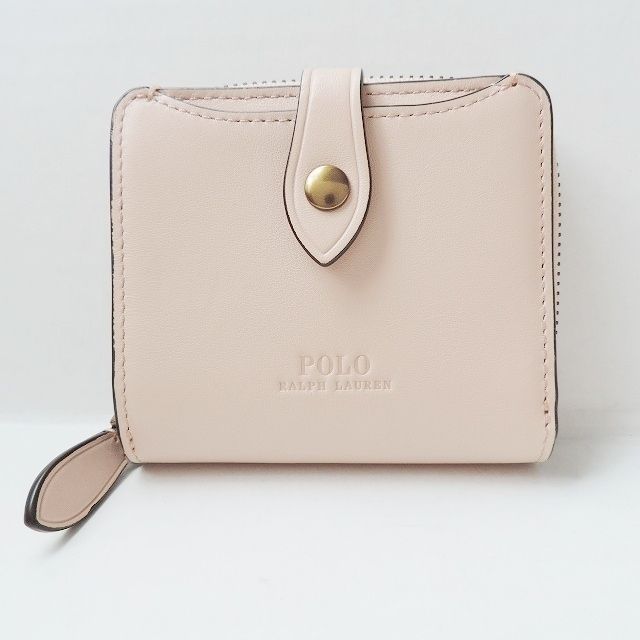 POLObyRalphLauren(ポロラルフローレン) 2つ折り財布 - ベージュ 